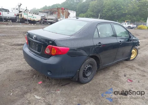 2009 Toyota Corolla Le из США, поврежденный, VIN JTDBL40E799047859